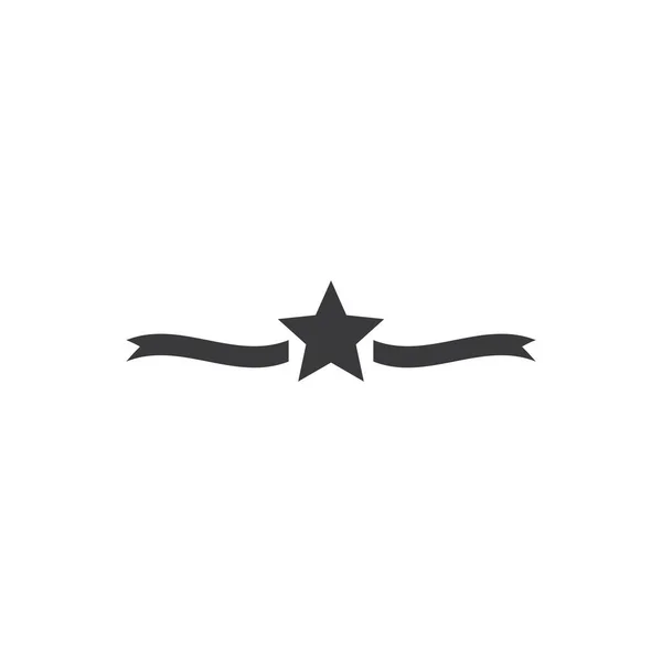 Star Logo Modello Icona Vettoriale Illustrazione Design — Vettoriale Stock