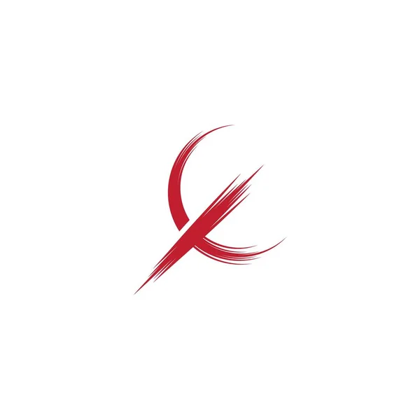Letter Logo Template Vector Design — Stock Vector