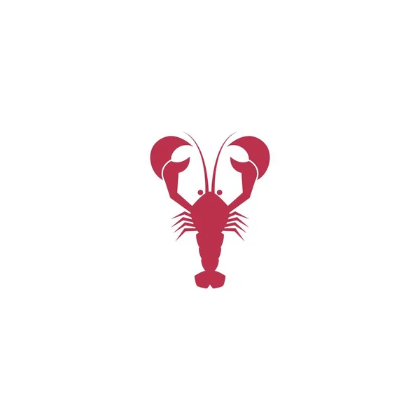 Σχεδιασμός Φορέα Εικονογράφησης Λογότυπου Αστακού — Διανυσματικό Αρχείο