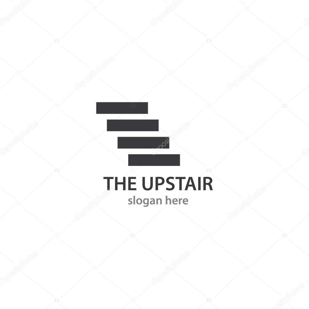 The Upstair logo vector design
