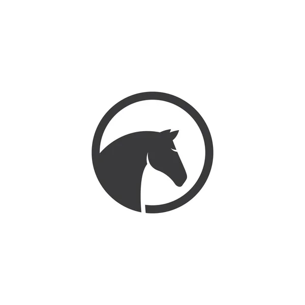 Modèle Logo Cheval Illustration Vectorielle — Image vectorielle