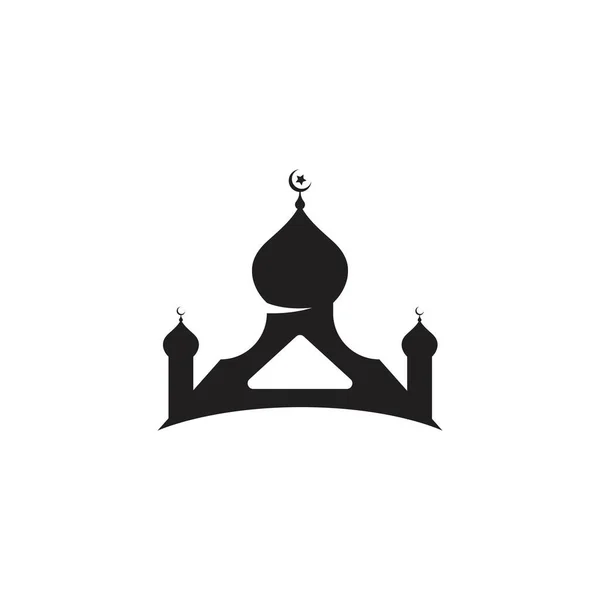 Islamitisch Logo Vectorsjabloon Voor Moskeeën — Stockvector