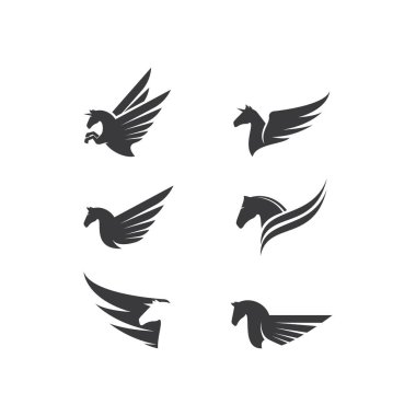 At Logosu Şablonu Vektör tasarımı