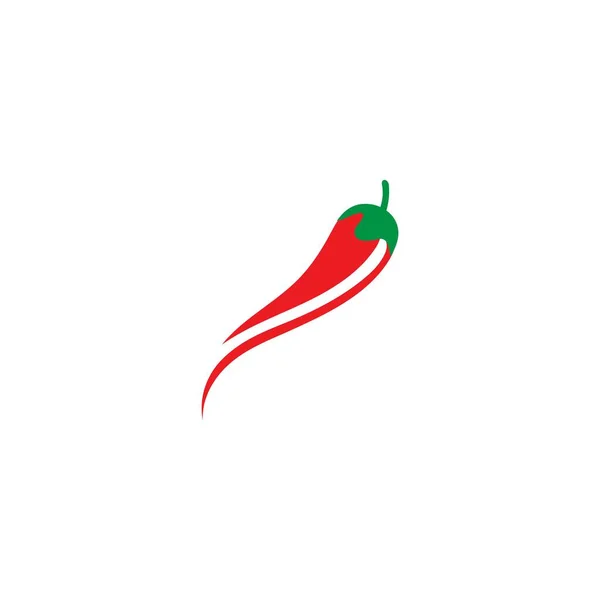 Hot Chili Logo Wektor Ilustracji Szablon — Wektor stockowy