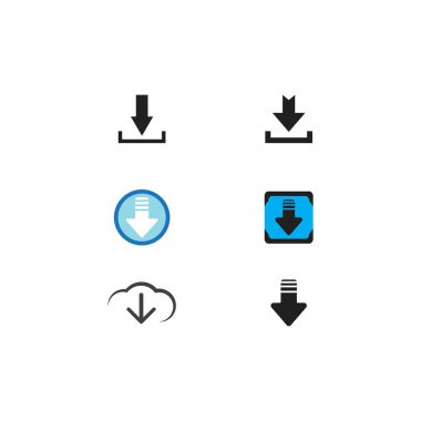 Simge vektör şablonu indir