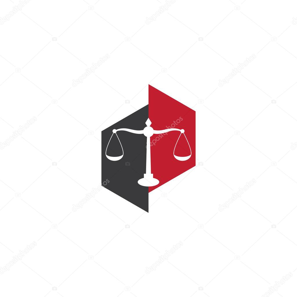 Scale logo ilustration vector template