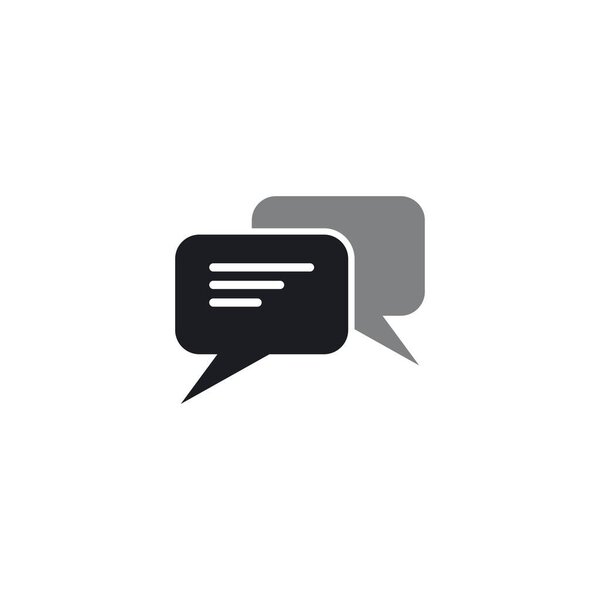 Speech bubble icon vector design