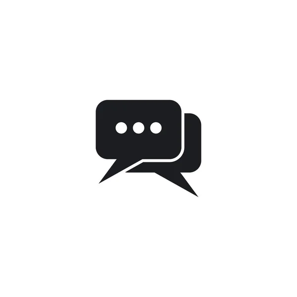 Speech Bubble Pictogram Vector Ontwerp — Stockvector