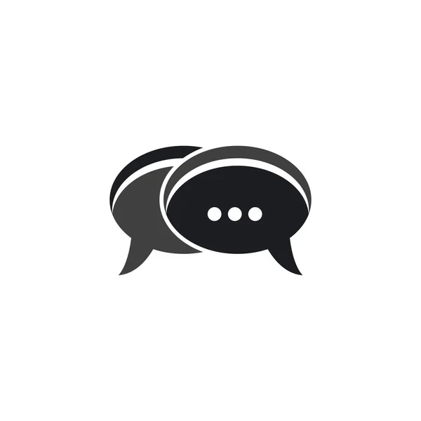 Speech Bubble Pictogram Vector Ontwerp — Stockvector