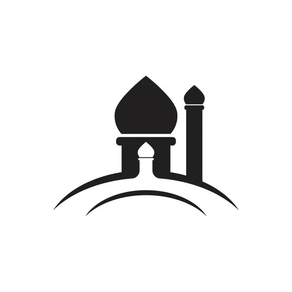 Islámský Symbol Šablona Vektoru Loga — Stockový vektor