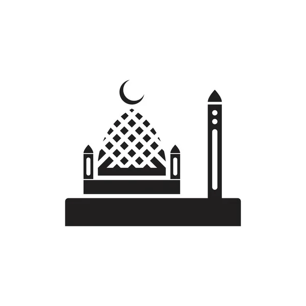 Islamische Symbol Und Logo Vektorvorlage — Stockvektor