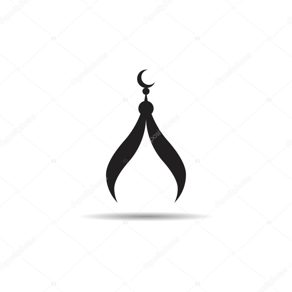 Islamic symbol and logo vector template