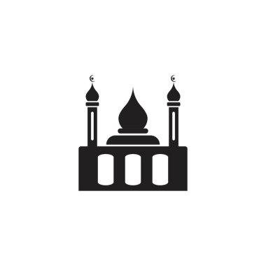 İslami sembol ve logo vektör şablonu