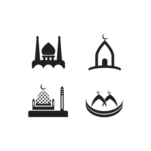 Modèle Vectoriel Symbole Logo Islamique — Image vectorielle