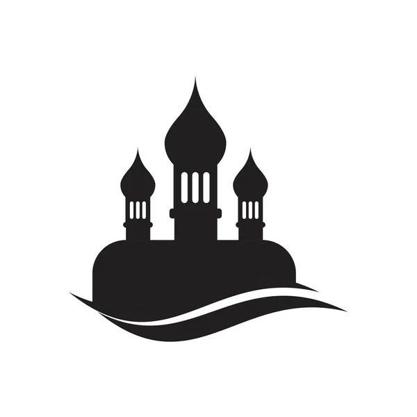 Islamische Symbol Und Logo Vektorvorlage — Stockvektor