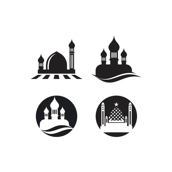 Шаблон Исламского Символа Логотипа — стоковый вектор