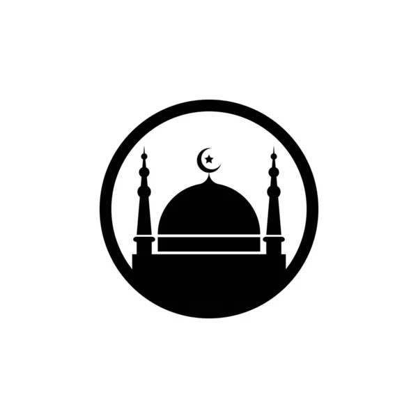 Islamische Symbol Und Logo Vektorvorlage — Stockvektor