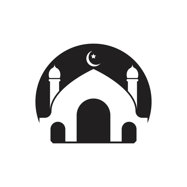 イスラムシンボルとロゴベクトルテンプレート — ストックベクタ