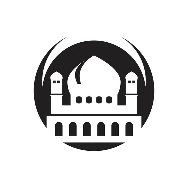 Islamische Symbol Und Logo Vektorvorlage — Stockvektor