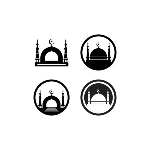 イスラムシンボルとロゴベクトルテンプレート — ストックベクタ