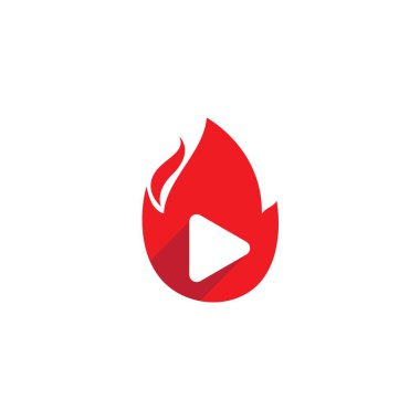 Hot Play logo vektörü şablonu