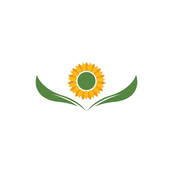 Logotipo del girasol Imágenes Vectoriales, Gráfico Vectorial de Logotipo  del girasol | Depositphotos