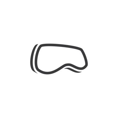 Virtual Reality logo and  icon vector design clipart svg vector 