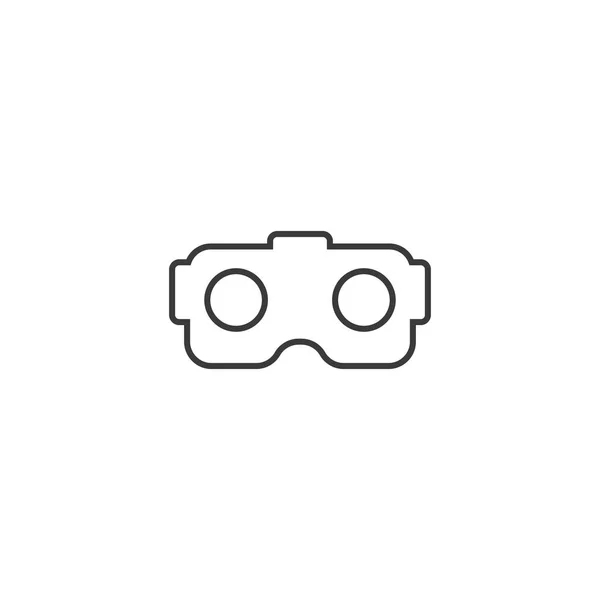 Virtual Reality Logo Icon Vector Design — Stock Vector