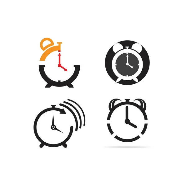 Modèle Illustration Vectorielle Icône Temps — Image vectorielle