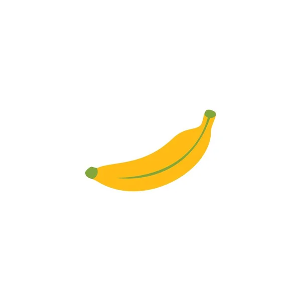 Banana Logo Illustration Vector Template — Stock Vector