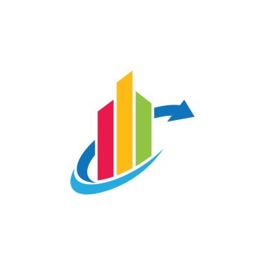 İş Finansmanı profesyonel logo şablon vektörü