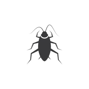 Cokroach simgesi vektör illüstrasyon tasarımı