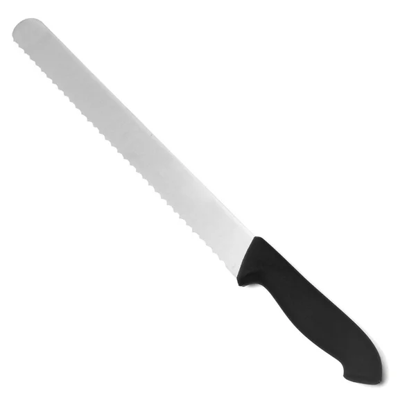 Cuchillo Cocina Aislado Sobre Fondo Blanco —  Fotos de Stock