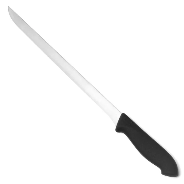 Cuchillo Cocina Aislado Sobre Fondo Blanco — Foto de Stock