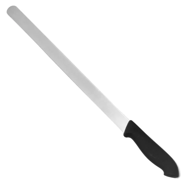 Coltello Cucina Isolato Sfondo Bianco — Foto Stock