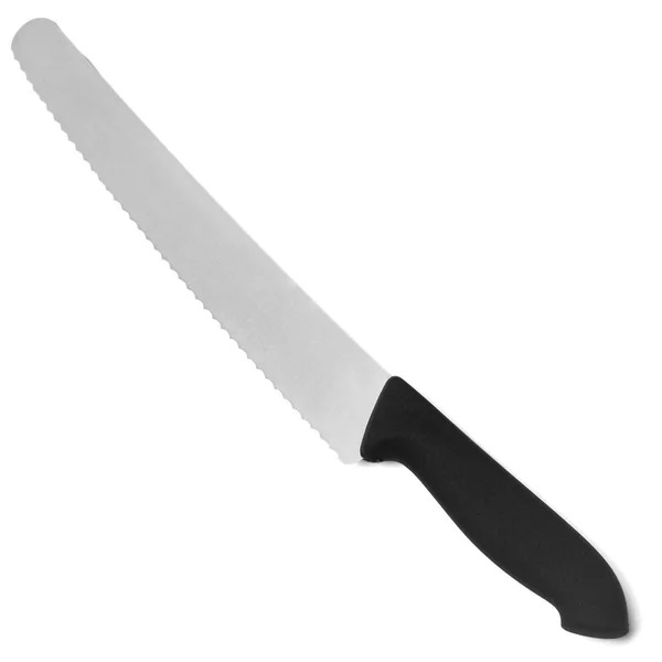 Cuchillo Cocina Aislado Sobre Fondo Blanco — Foto de Stock