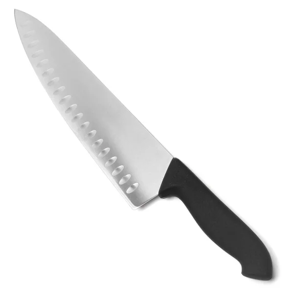 Kitchen Knife Isolated White Background — Stock Photo, Image