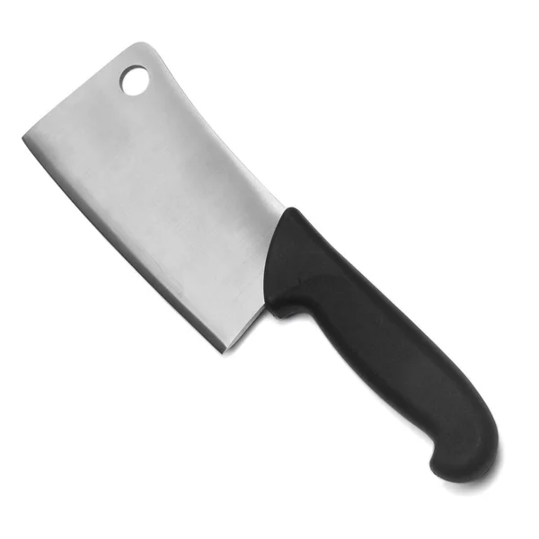Køkken Kniv Isoleret Hvid Baggrund - Stock-foto