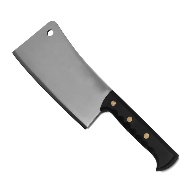 Coltello Cucina Isolato Sfondo Bianco — Foto Stock