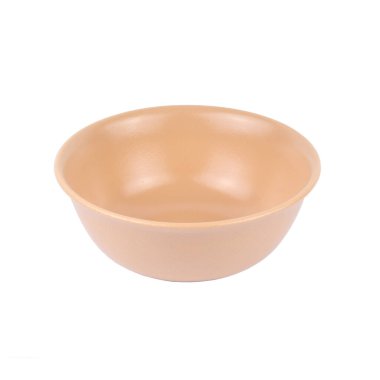 boş seramik plaka beyaz arkaplanda izole