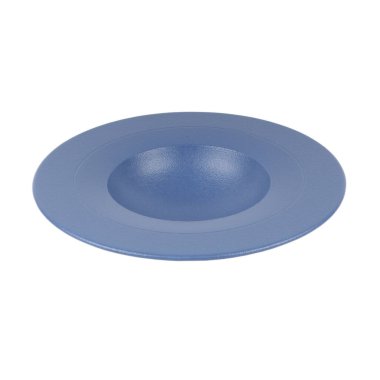 boş seramik plaka beyaz arkaplanda izole