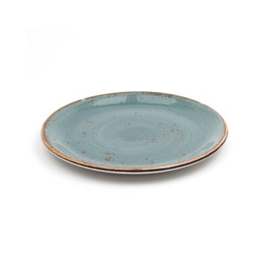 beyaz arkaplanda seramik plaka