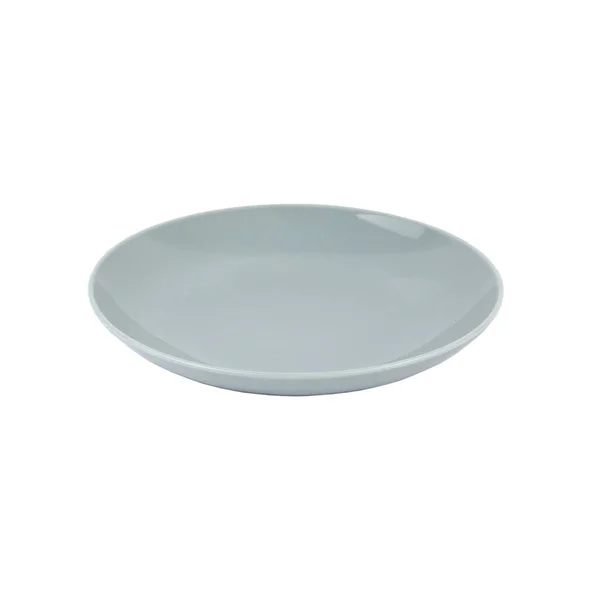 boş seramik plaka beyaz arkaplanda izole