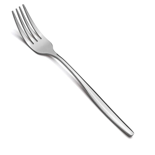 Fork Isolated White Background — Stock Photo, Image