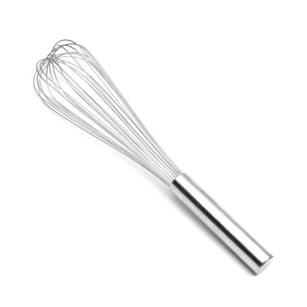 Whisk Cooking White Background — Stock Photo, Image