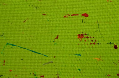 Duvara resim yapmak.