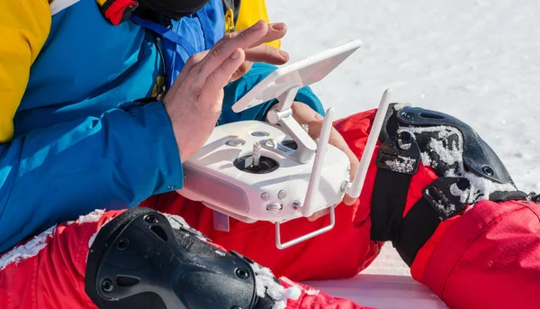 uzak Kaptanlı helikopter uçak uçan