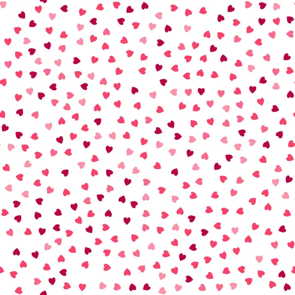 Απρόσκοπτη πολύχρωμη καρδιά μοτίβο. Φόντο ημέρας Αγίου Βαλεντίνου — Διανυσματικό Αρχείο