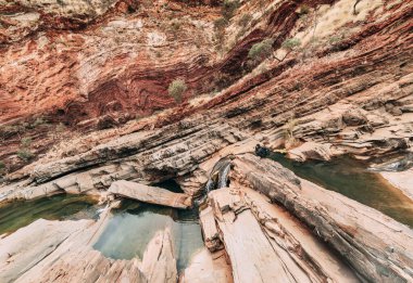Aboriginal sacred site related to Dreamtime in Karijini