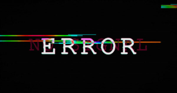 Современный переход с ошибкой и отсутствием текста сигнала
